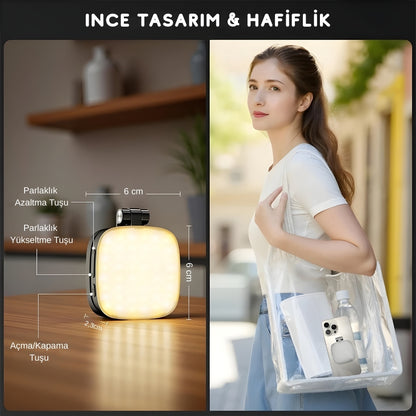Manyetik Selfie Işığı